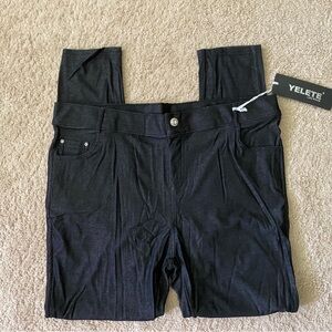Yelete Legging Stretch Pants Ladies Women’s 3XL Black - NWT